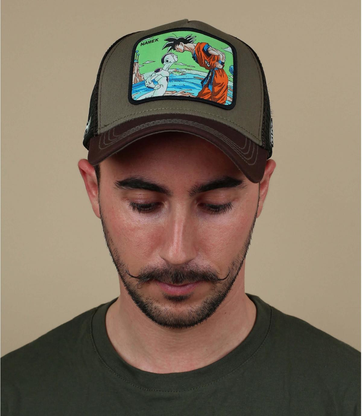 Il suo cappello da congelatore G Trucker DBZ Namek Il suo cappello da congelatore G Trucker DBZ Namek